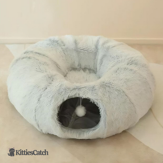 KittiesCatch™ Double Cat-House Tunnel